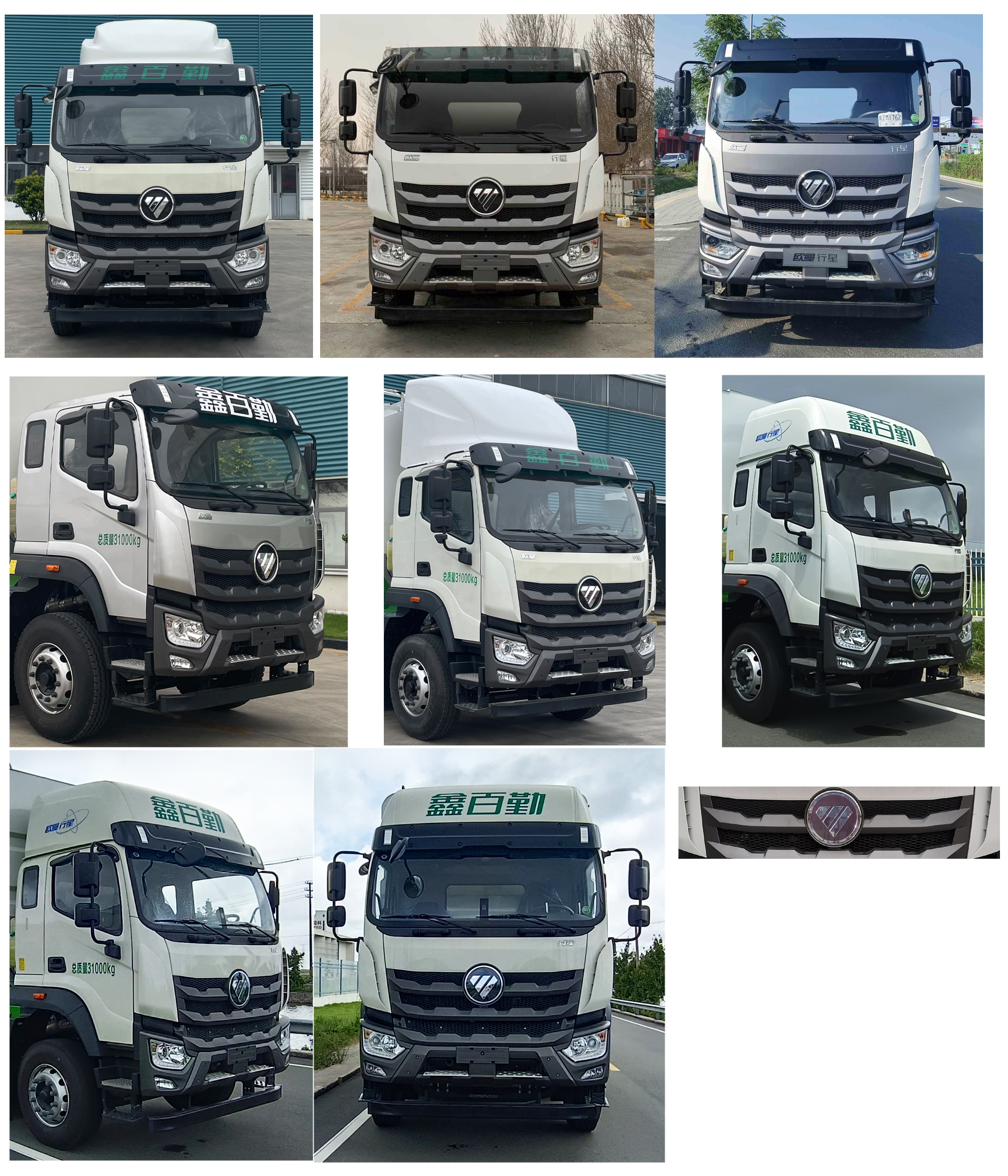 百勤牌XBQ5310ZSLD39F散裝飼料運(yùn)輸車公告圖片