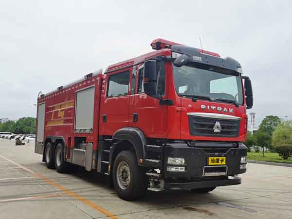 楚勝牌CSC5280GXFSG120/S6水罐消防車