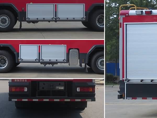 新東日牌YZR5425GXFSG240/H6水罐消防車公告圖片