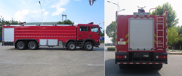 新東日牌YZR5425GXFSG240/H6水罐消防車公告圖片