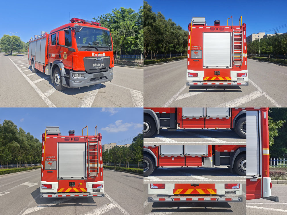 中卓時代牌ZXF5170GXFPM60/M6泡沫消防車公告圖片