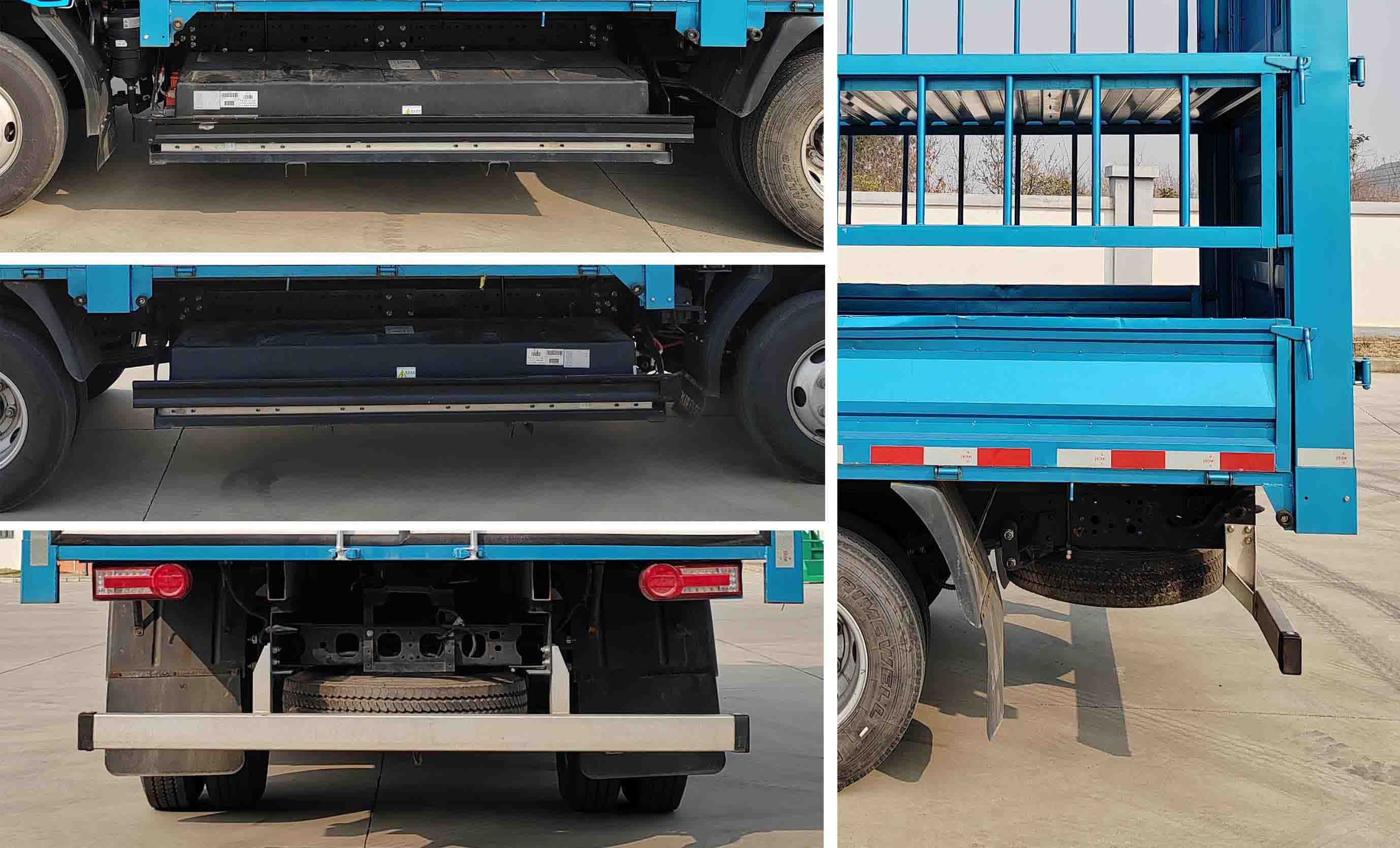 飛碟牌FD5040CCYW68BEV-1純電動倉柵式運(yùn)輸車公告圖片