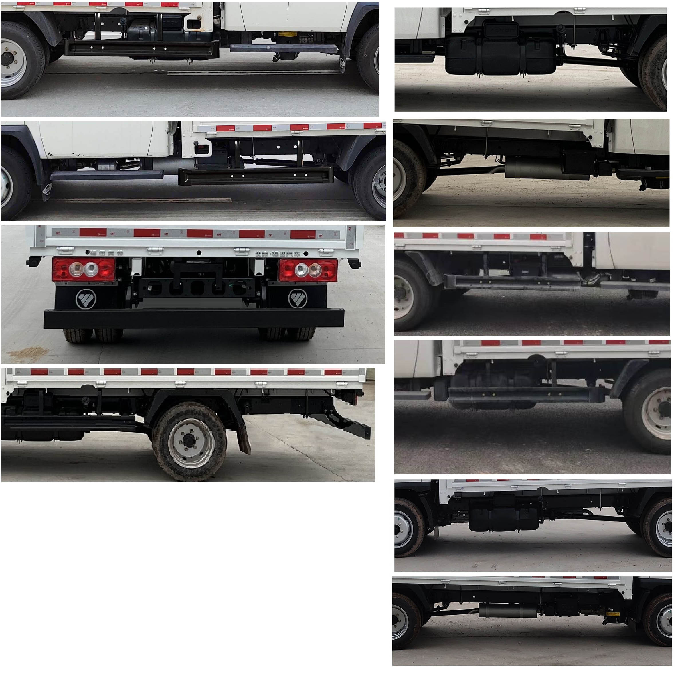 福田牌BJ5031CCY3AV6-AB1倉(cāng)柵式運(yùn)輸車公告圖片