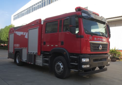 江特牌JDF5180GXFSG70/Z6水罐消防車