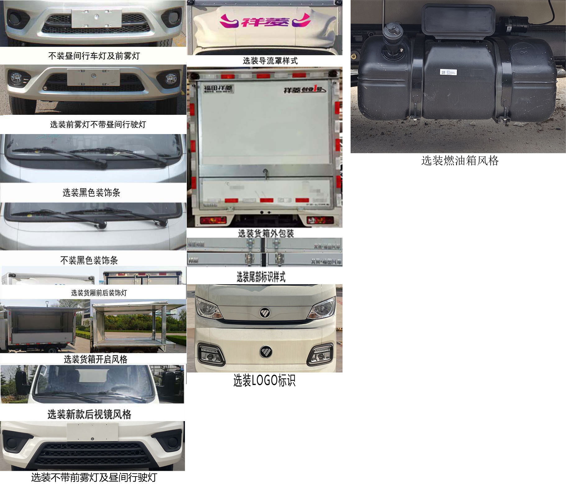 福田牌BJ5032XYK5JV5-11翼開啟廂式車公告圖片