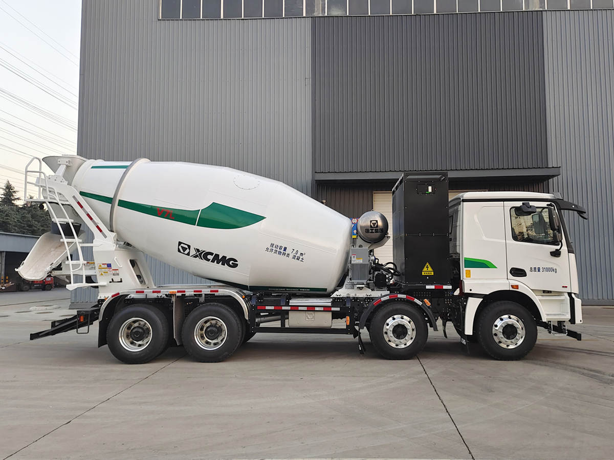 徐工牌XZS5318GJB7DEV7換電式純電動混凝土攪拌運輸車公告圖片