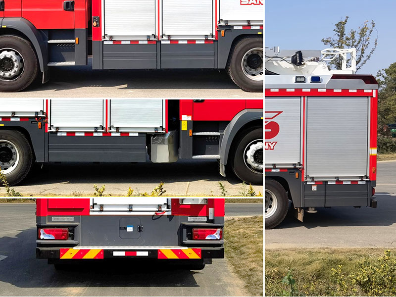 三一牌SYM5170GXFAP30壓縮空氣泡沫消防車公告圖片