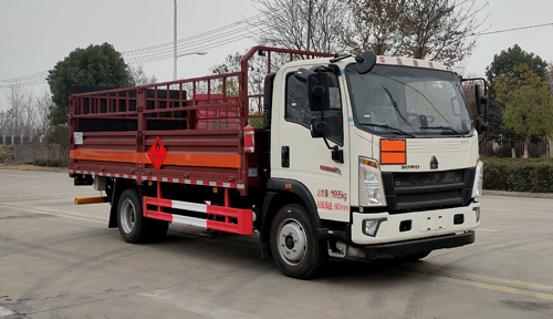 百捷牌QYY5120TQPZZ6氣瓶運輸車