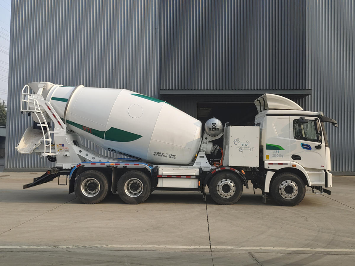 徐工牌XZS5316GJBNDEV純電動混凝土攪拌運(yùn)輸車公告圖片
