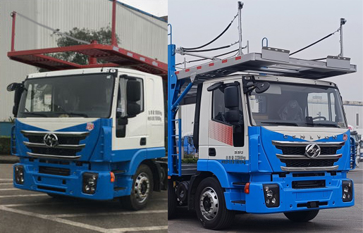 紅巖牌CQ5227TCLHV09503車輛運(yùn)輸車公告圖片