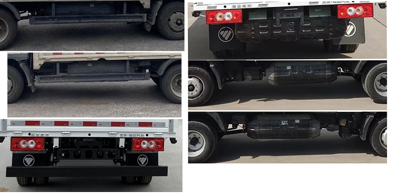 福田牌BJ5031CCY4JC6-AB1倉柵式運輸車公告圖片