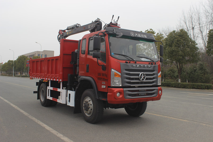 力海通牌HLH5180ZZDDYQ6抓斗式垃圾車