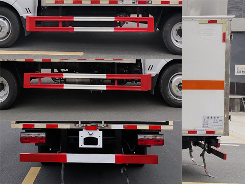 百捷牌QYY5041XQYEQ6爆破器材運(yùn)輸車公告圖片