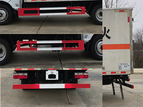 百捷牌QYY5041XRYEQ6易燃液體廂式運輸車公告圖片