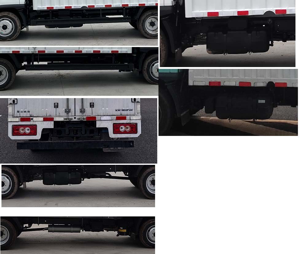 福田牌BJ5031XXY4JV6-AB3廂式運(yùn)輸車公告圖片