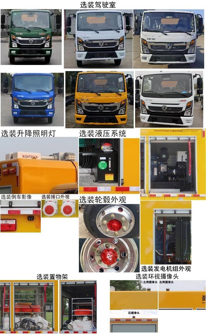 盈峰牌ZBH5040TPSEQE6大流量排水搶險(xiǎn)車公告圖片