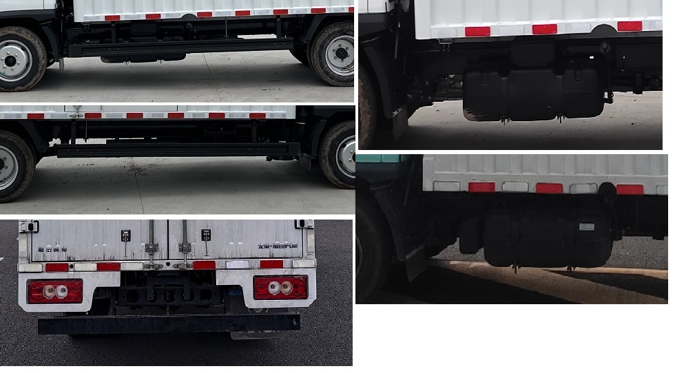 福田牌BJ5031XXY4JV5-AA8廂式運輸車公告圖片