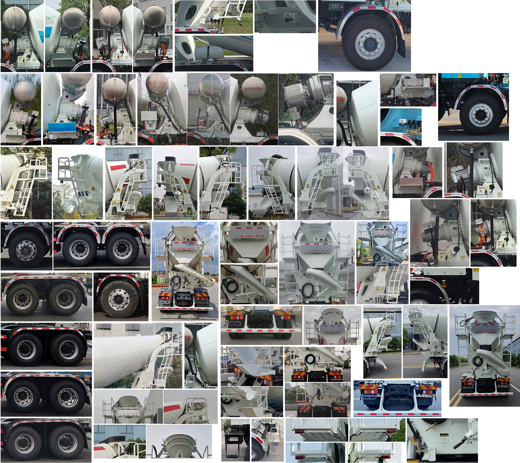 三一牌SYM5310GJB4BEV7純電動混凝土攪拌運(yùn)輸車公告圖片