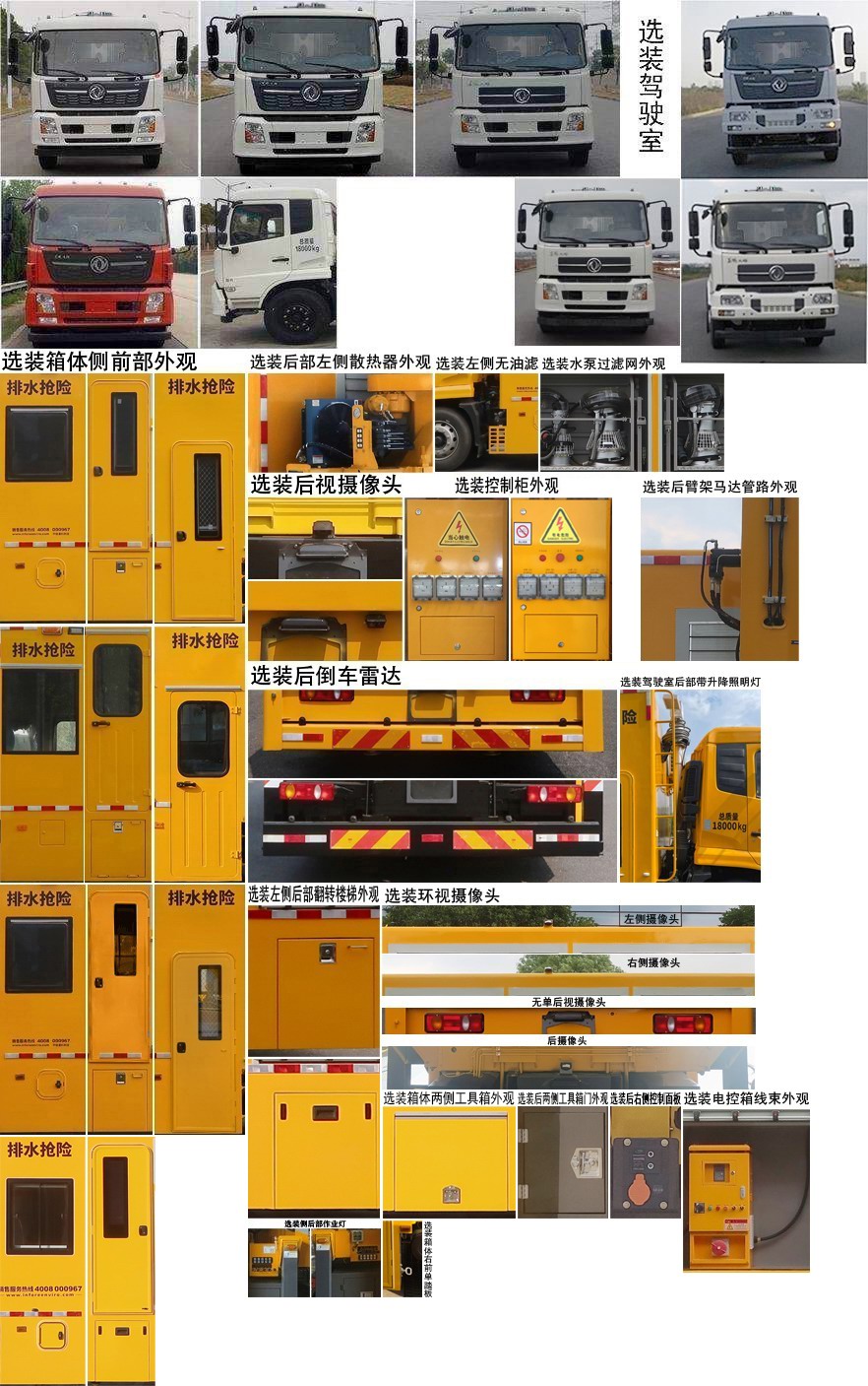 盈峰牌ZBH5180TPSDHE6大流量排水搶險(xiǎn)車公告圖片