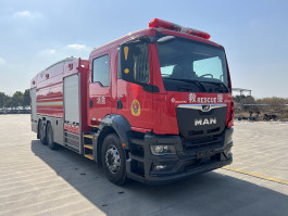 捷达消防牌SJD5290GXFPM120/MEA泡沫消防车