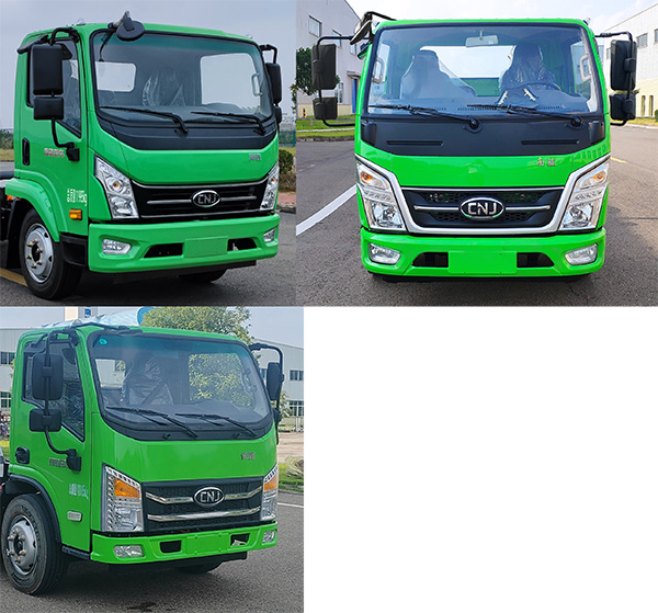 南駿牌NJA5120ZXXBEV純電動車廂可卸式垃圾車公告圖片