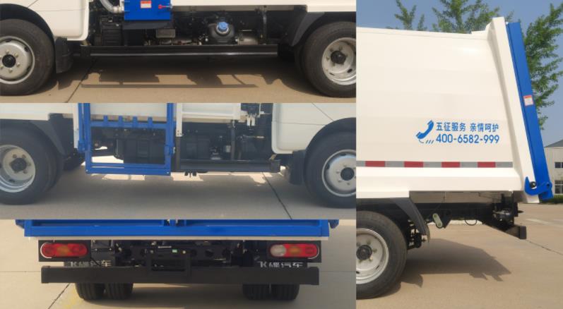 五征牌WZK5042ZZZD66K6自裝卸式垃圾車公告圖片