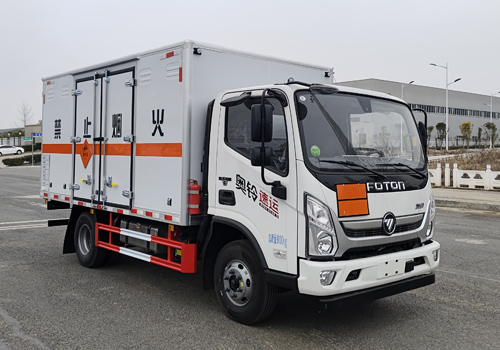 匯力威牌VVV5090XQYBJ6爆破器材運(yùn)輸車