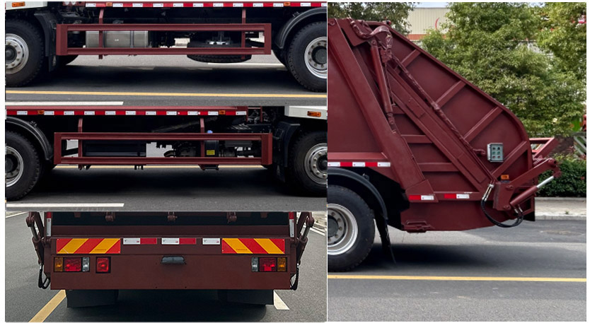 龍星匯牌HLV5184ZYSZ6壓縮式垃圾車公告圖片