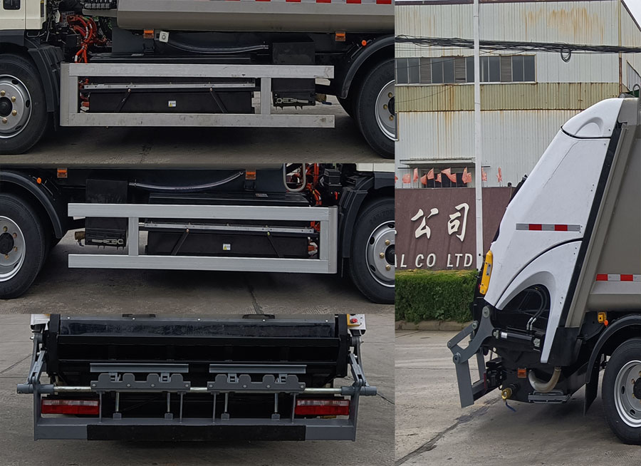 三聯(lián)牌YSY5121ZYSBEV純電動(dòng)壓縮式垃圾車公告圖片