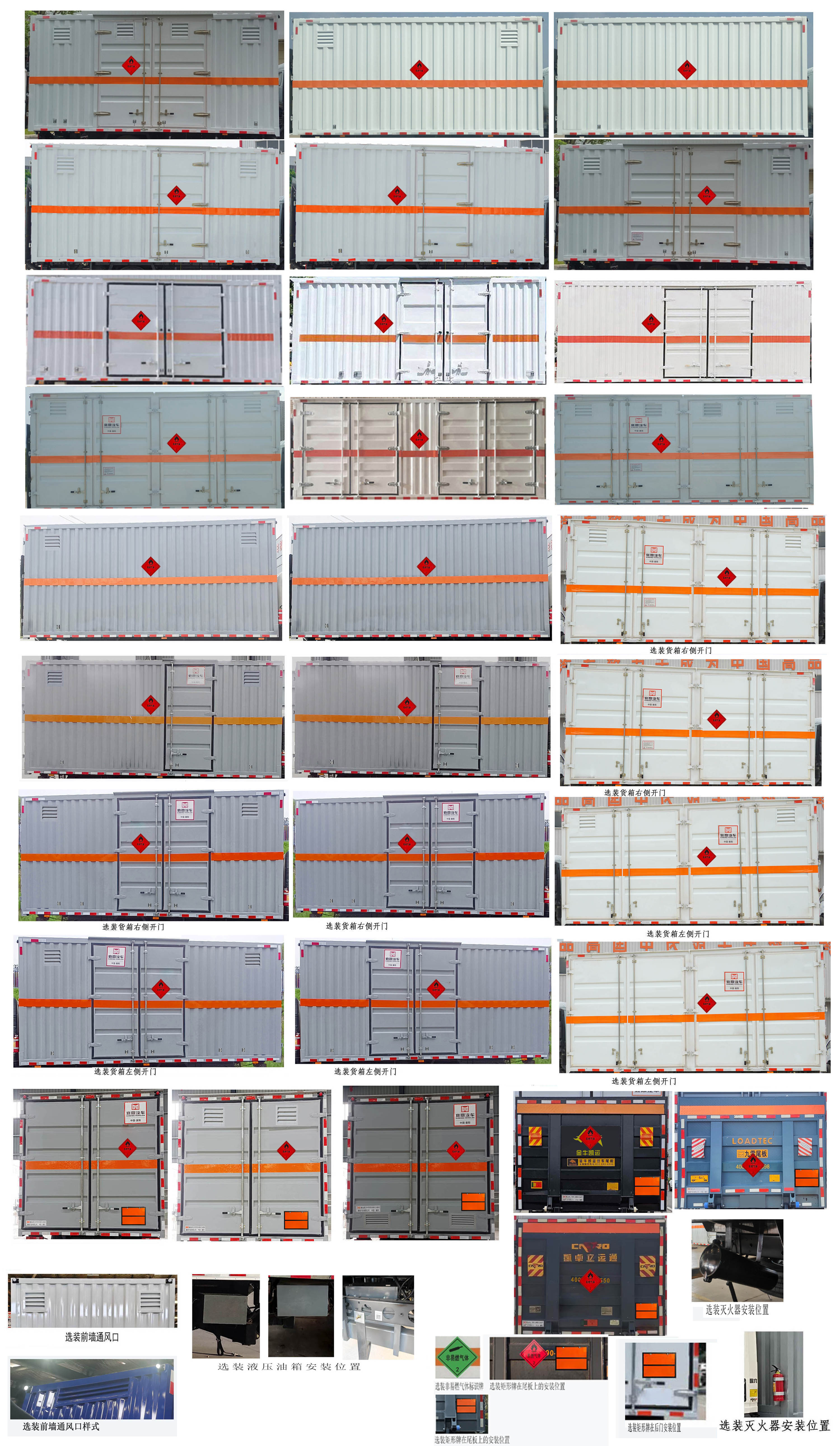 襄鑫鼎牌XDV5120XRQZZ6易燃?xì)怏w廂式運(yùn)輸車公告圖片