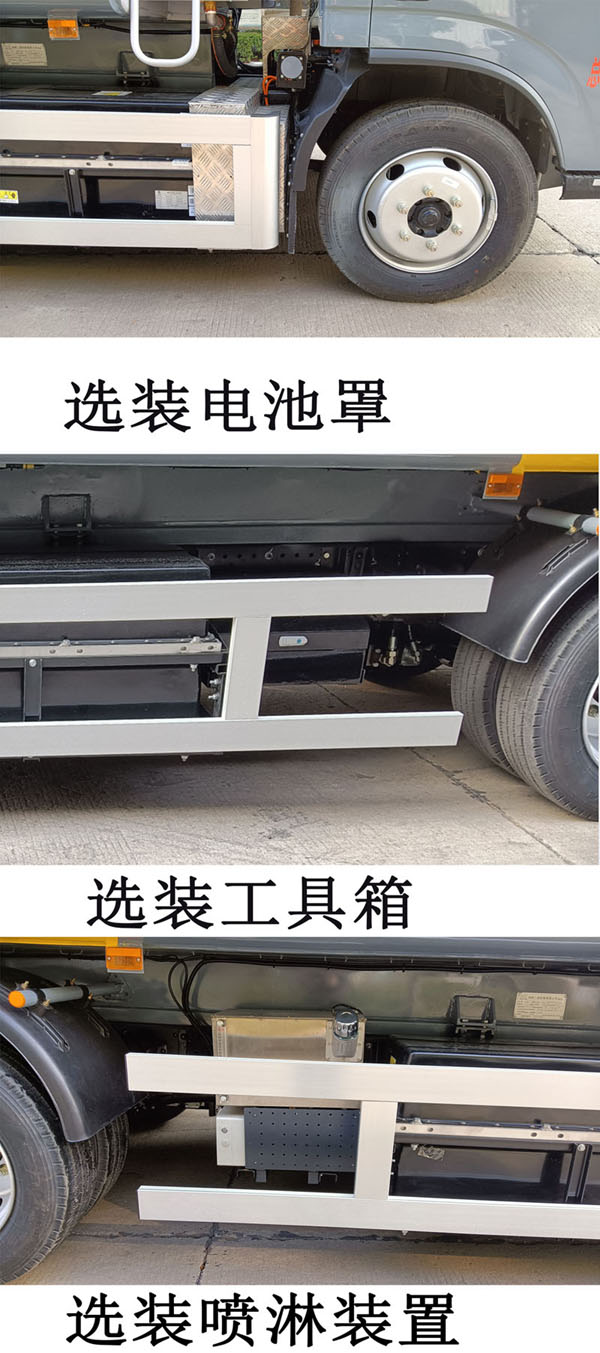 三聯(lián)牌YSY5120ZYSBEV純電動壓縮式垃圾車公告圖片