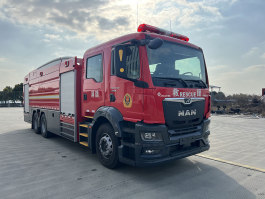 捷达消防牌SJD5320GXFPM150/MEA泡沫消防车