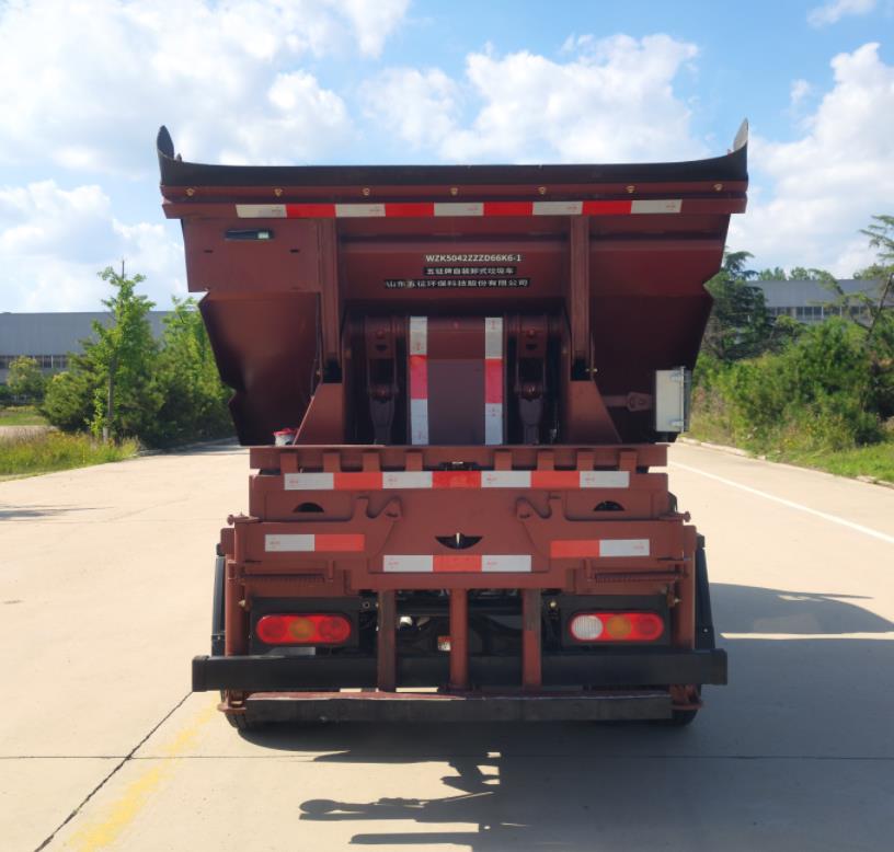 五征牌WZK5042ZZZD66K6-1自裝卸式垃圾車公告圖片