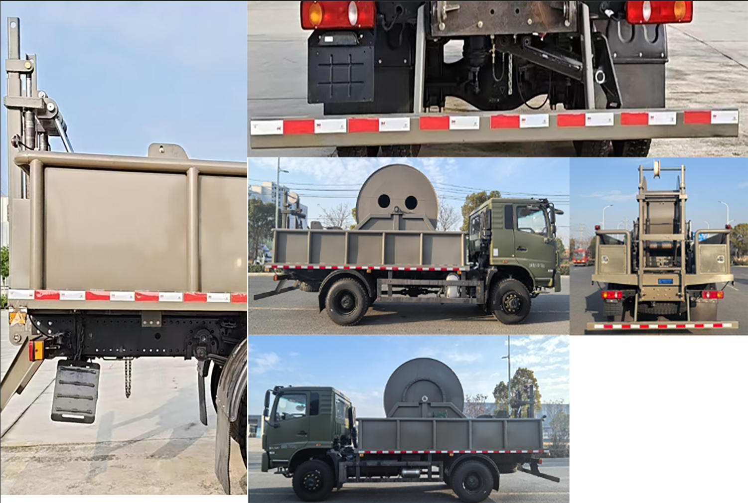 豐霸牌STD5100TLG連續(xù)油管作業(yè)車公告圖片