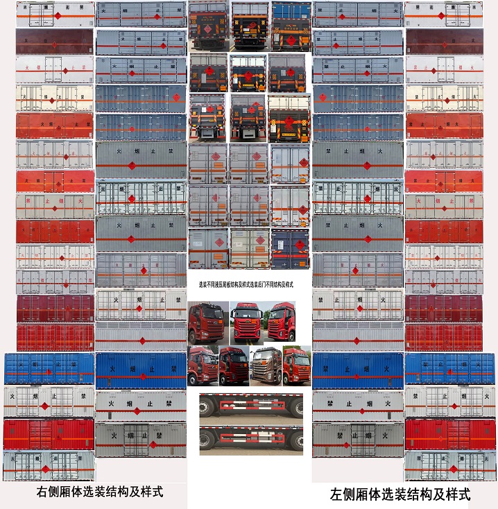 程力威牌CLW5320XRYCDP易燃液體廂式運輸車公告圖片