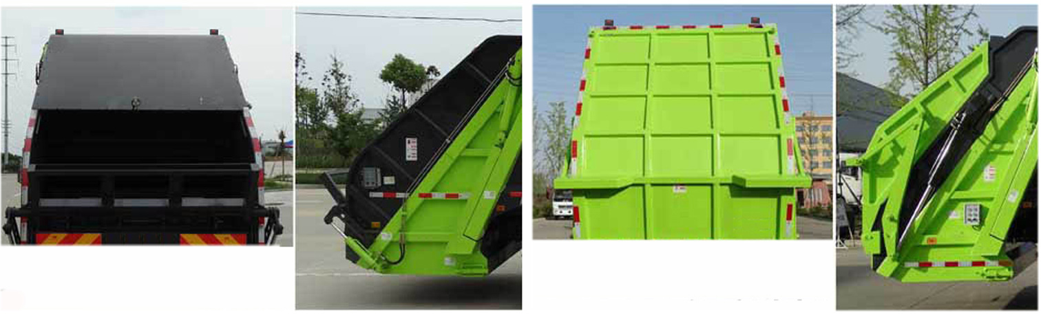 玉柴專汽牌NZ5250ZYST壓縮式垃圾車公告圖片