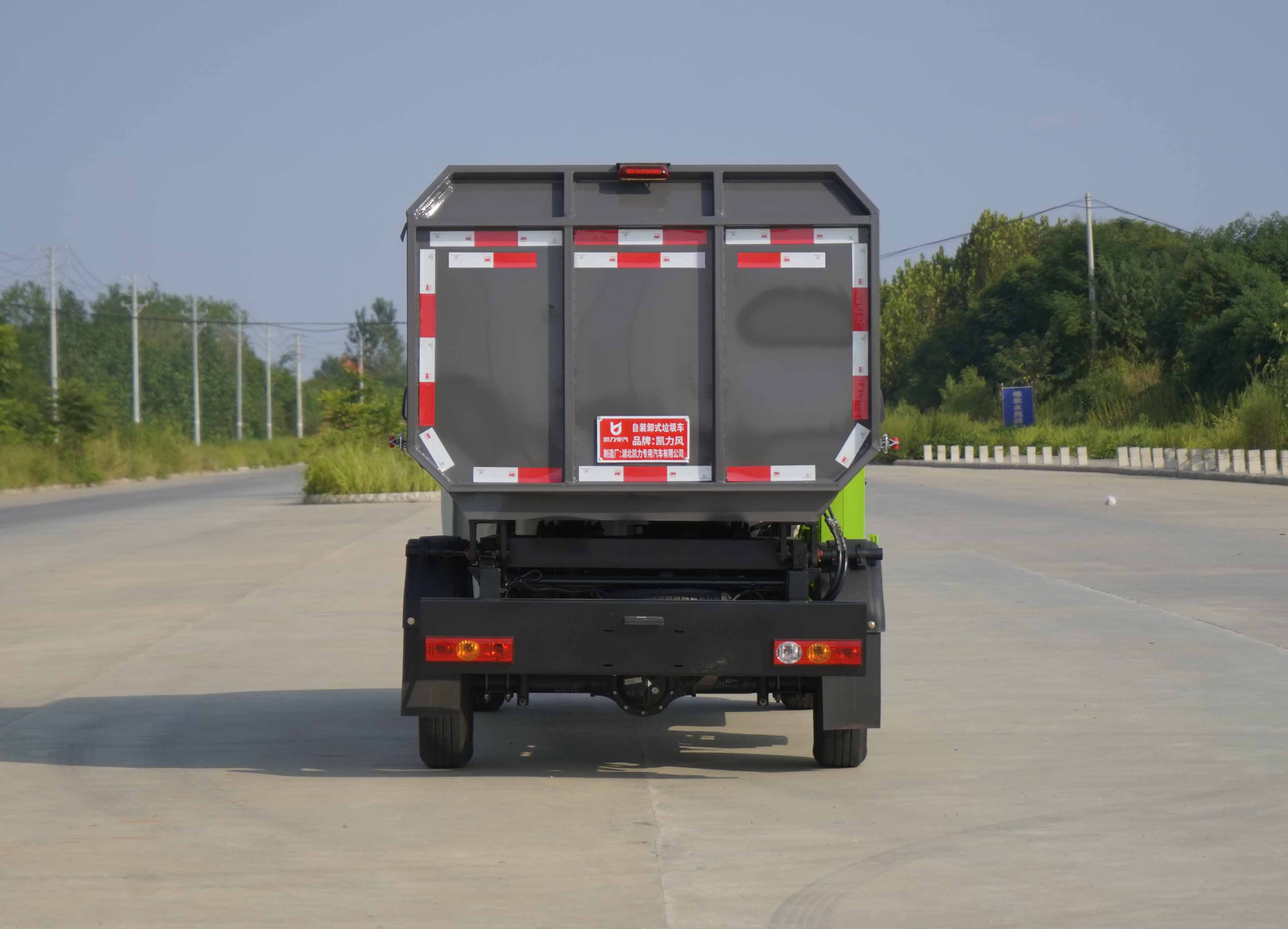 凱力風(fēng)牌KLF5031ZZZB6自裝卸式垃圾車公告圖片