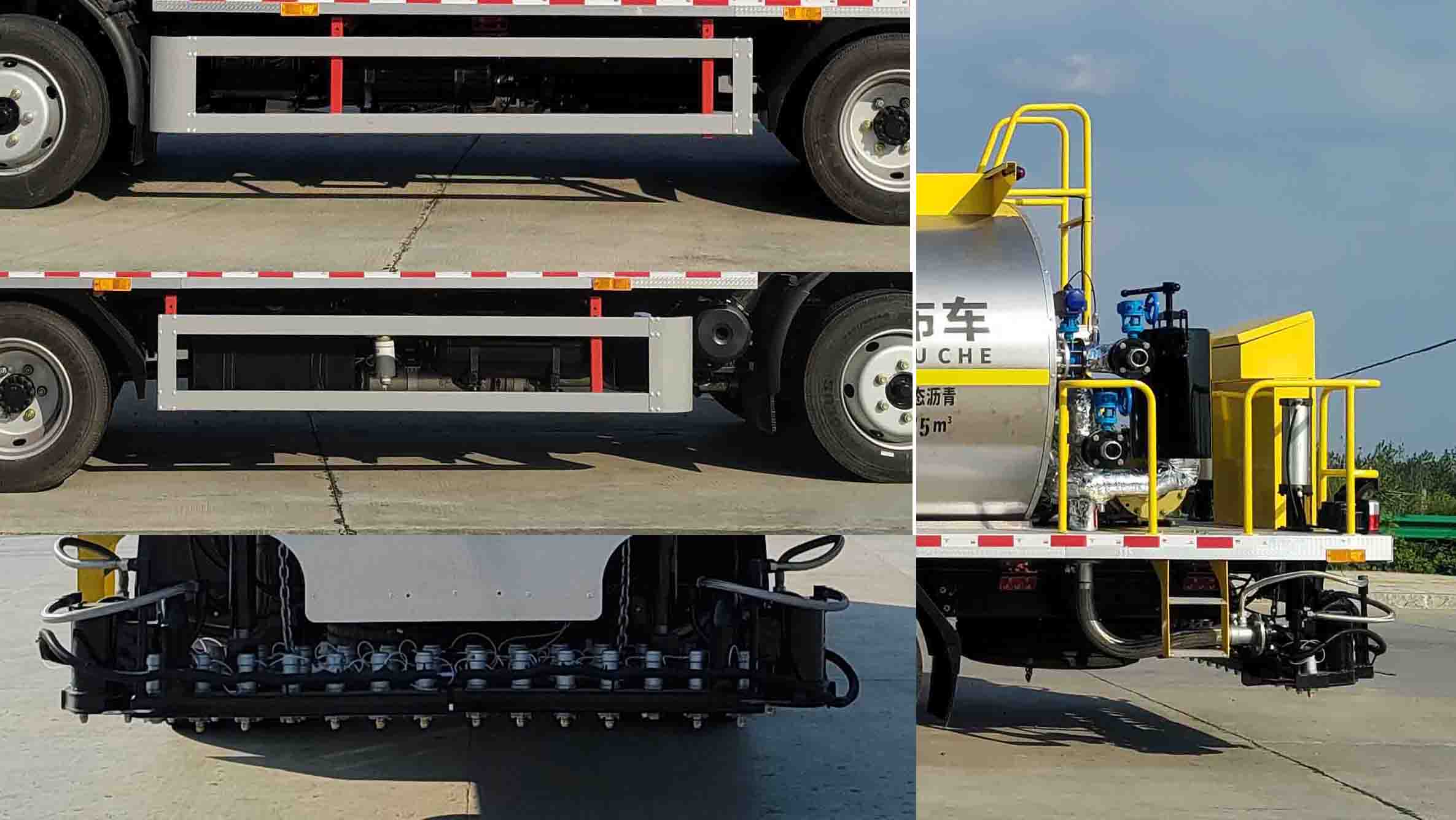 瀝青灑布車圖片