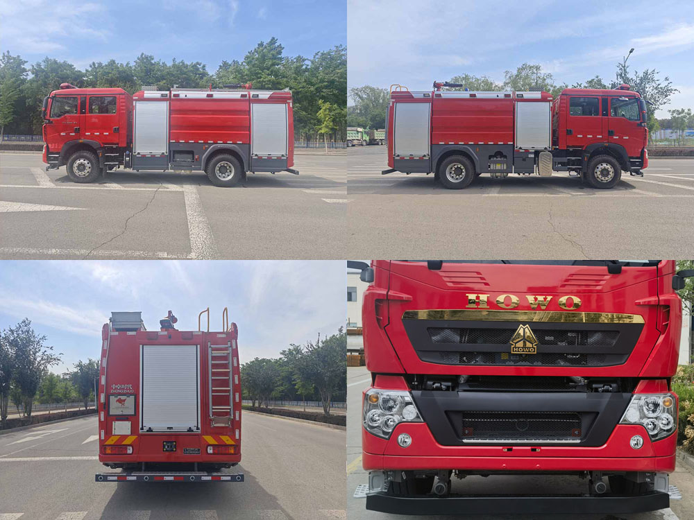 中卓時(shí)代牌ZXF5192GXFPM80/HT6泡沫消防車公告圖片