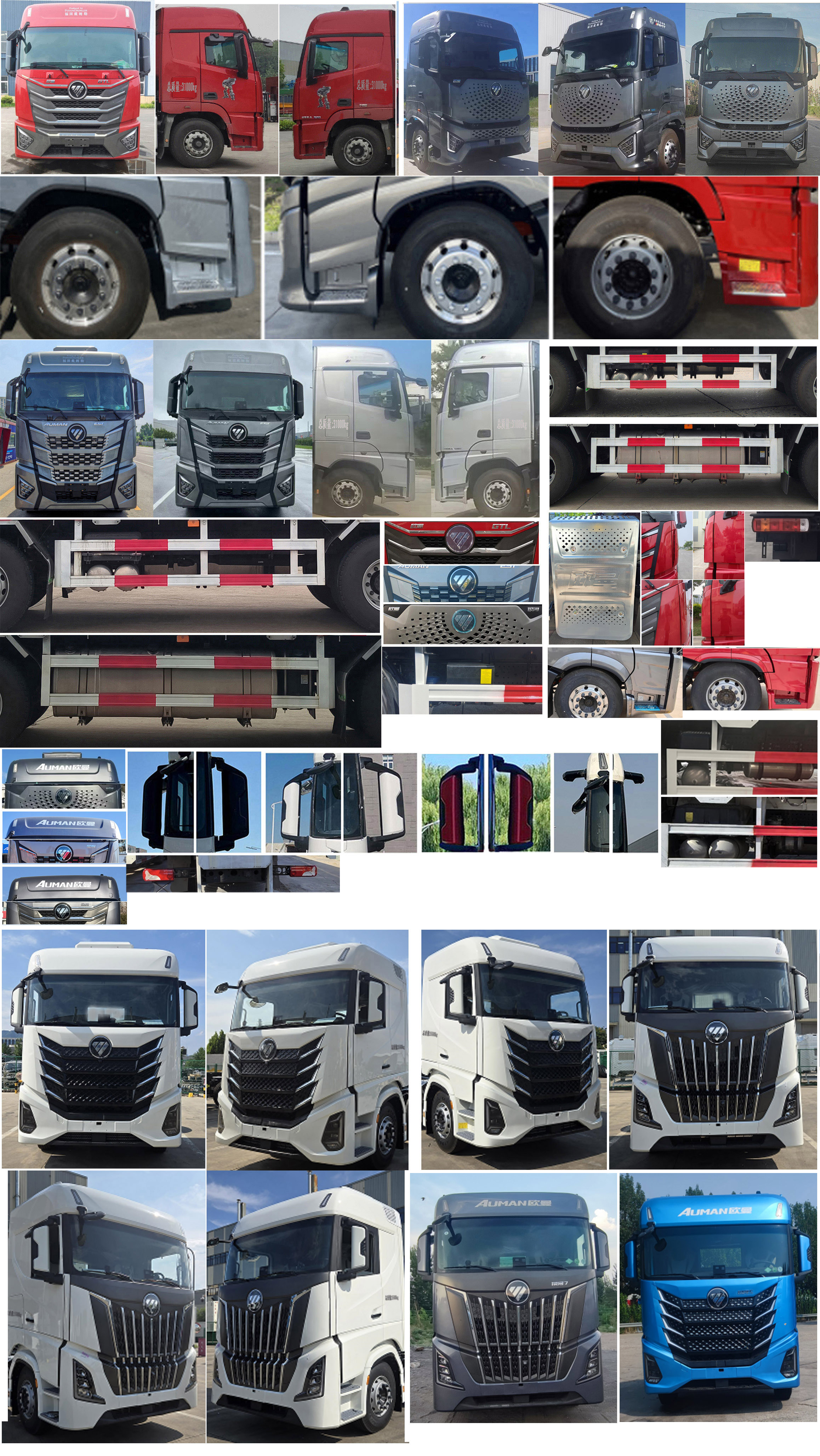 歐曼牌BJ5319CCQY6GRL-09畜禽運輸車公告圖片