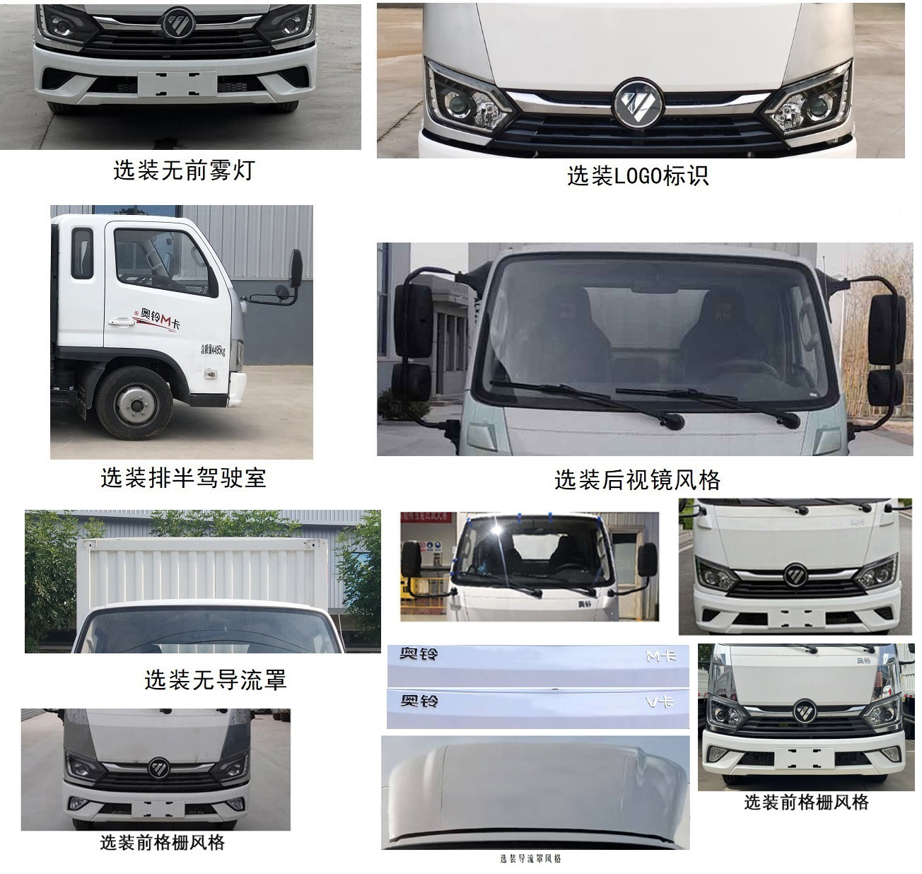 福田牌BJ5044XXYAJC6-AB1廂式運(yùn)輸車(chē)公告圖片