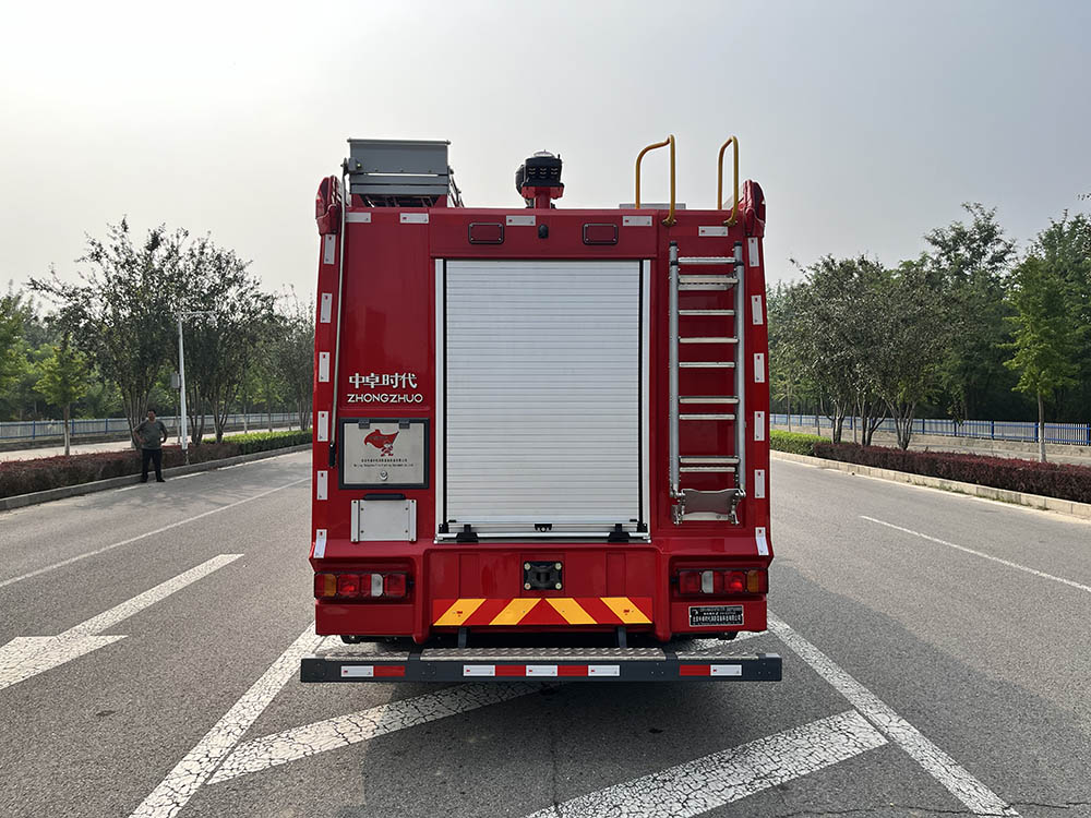 中卓時代牌ZXF5180GXFAP50/ST6壓縮空氣泡沫消防車公告圖片