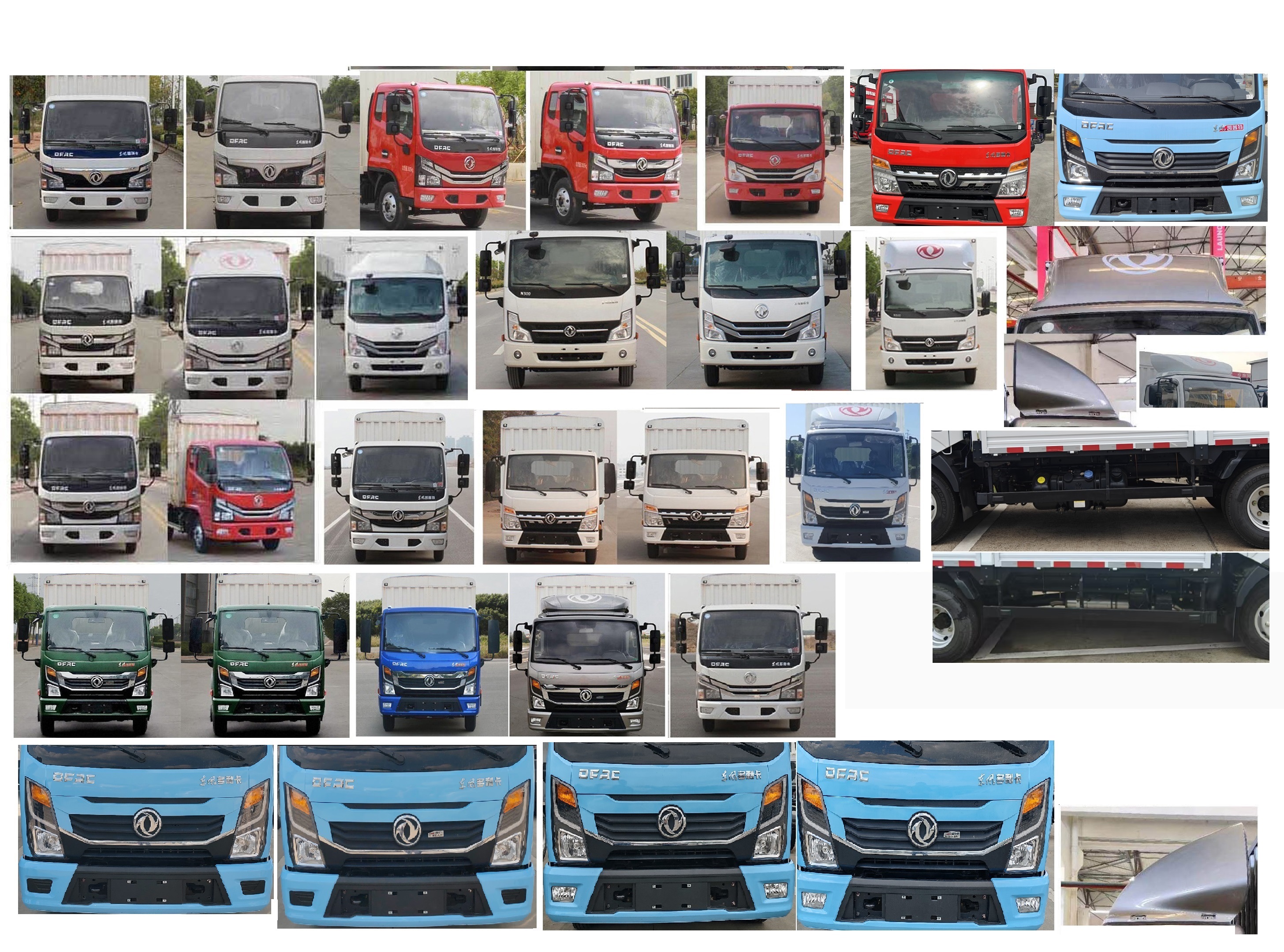 東風(fēng)牌EQ5040CCY3TDFAC倉柵式運輸車公告圖片