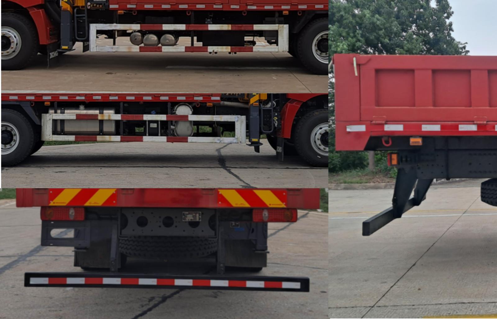 猛卡士特牌XCL5250JSQD6隨車起重運輸車公告圖片