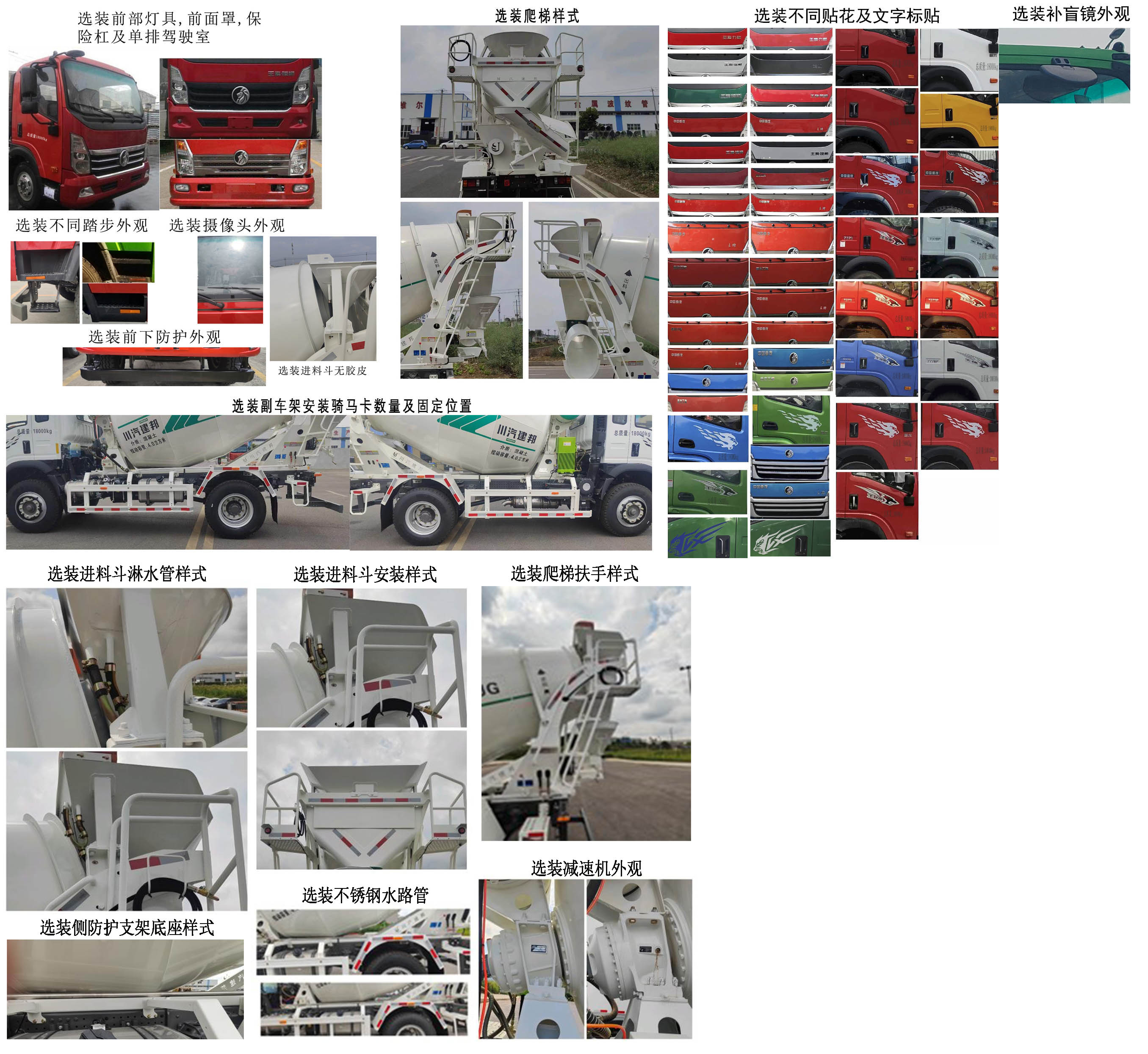 川汽建邦牌JBJ5183GJBG6混凝土攪拌運輸車公告圖片