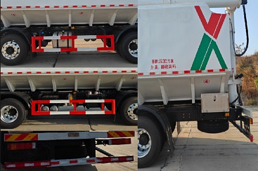 牧安達(dá)牌SDM5310ZSLEQDJ散裝飼料運(yùn)輸車公告圖片