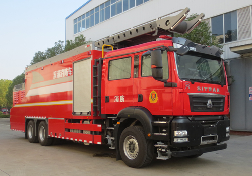 江特牌JDF5290TXFBP250/DX泵浦消防車