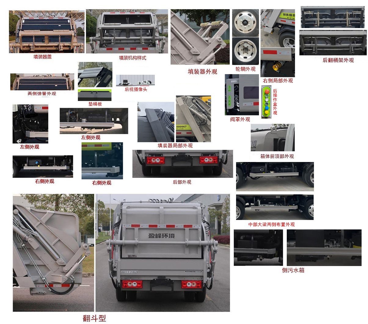 中聯(lián)牌ZBH5041ZYSBJY6壓縮式垃圾車公告圖片