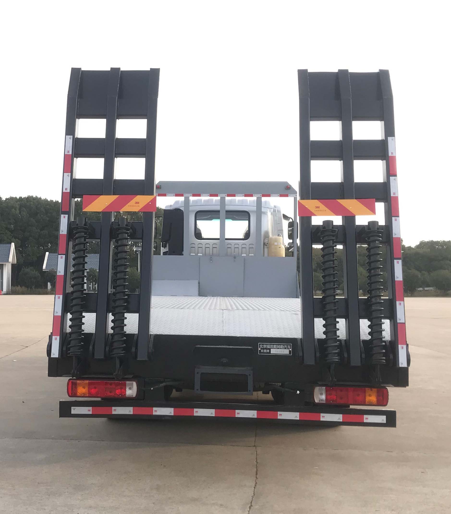 歐曼牌BJ5311TPBY6GRS-02平板運輸車公告圖片