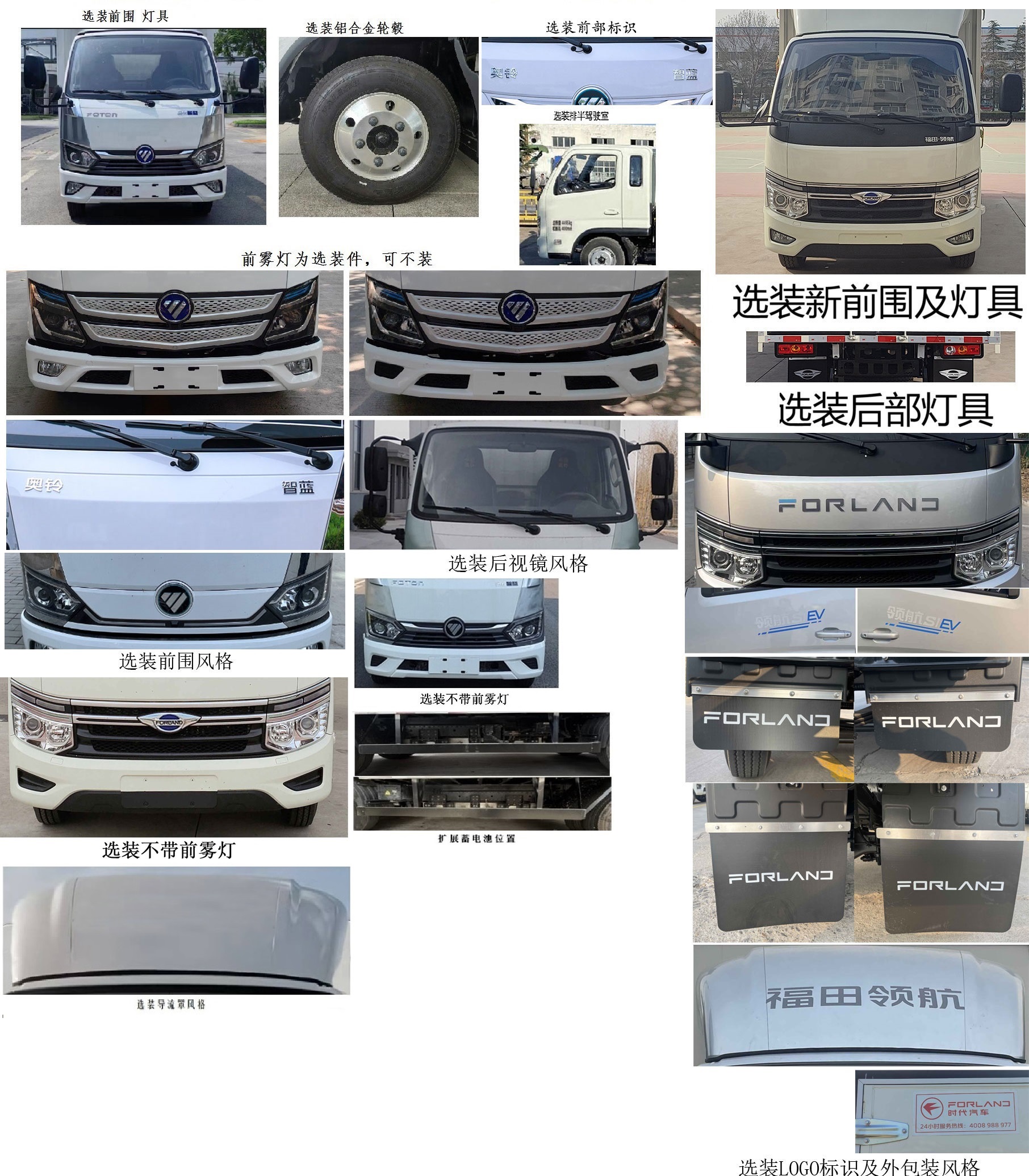 福田牌BJ5044CCYEV5純電動(dòng)倉(cāng)柵式運(yùn)輸車公告圖片